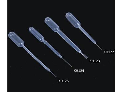 Pipety transferowe 5µl i 10µl cienka końcówka dostosowana długość producent