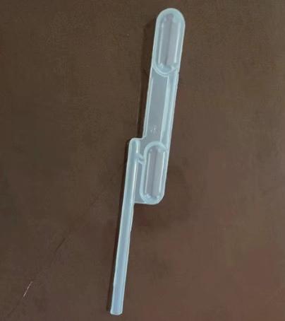 Jednorazowa przezroczysta pipeta transferowa 60µl 63mm 100µl 120µl z podwójnym zbiornikiem producent